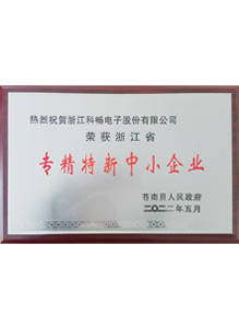 专精特新中小企业